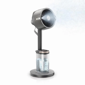 Shark FlexBreeze Pro Indoor & Outdoor Mist Fan - Charcoal Grey | FA300UK