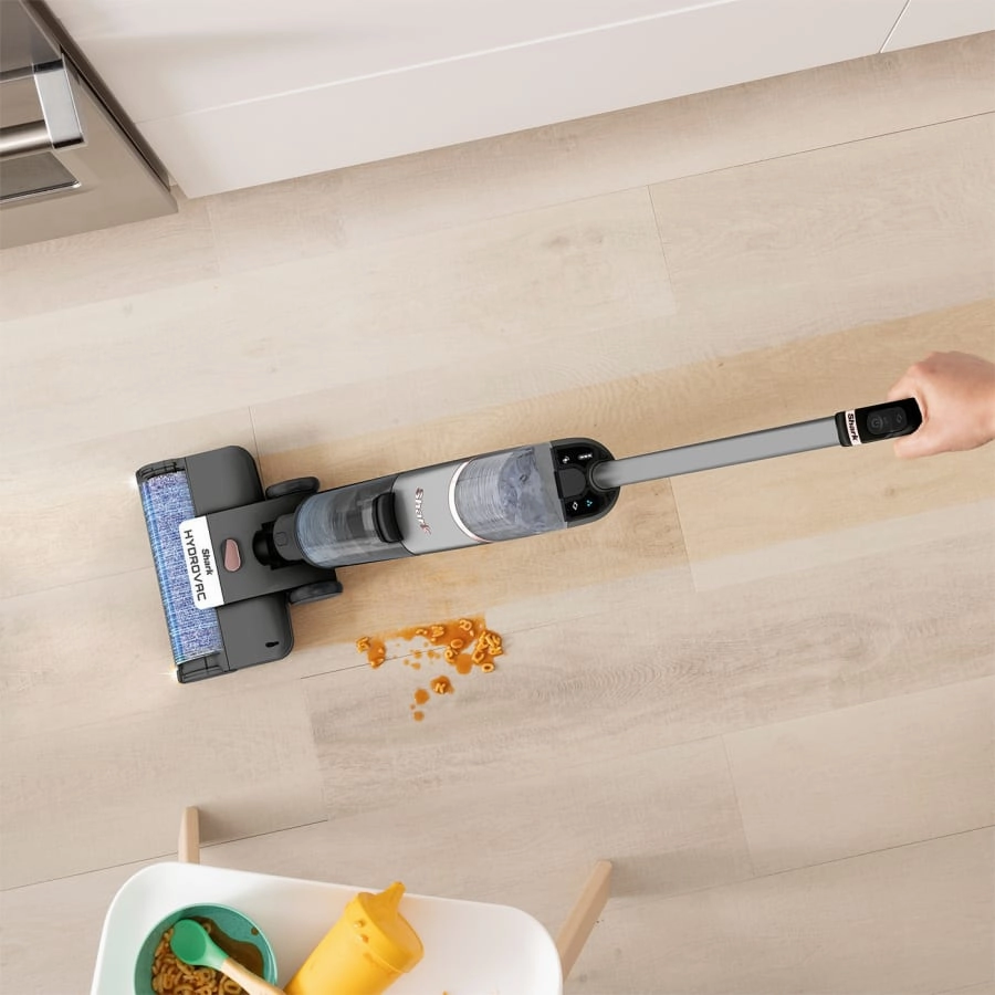 Shark HydroVac 500ml Cordless Hard Floor Vacuum Cleaner - Charcoal Grey | WD210UK