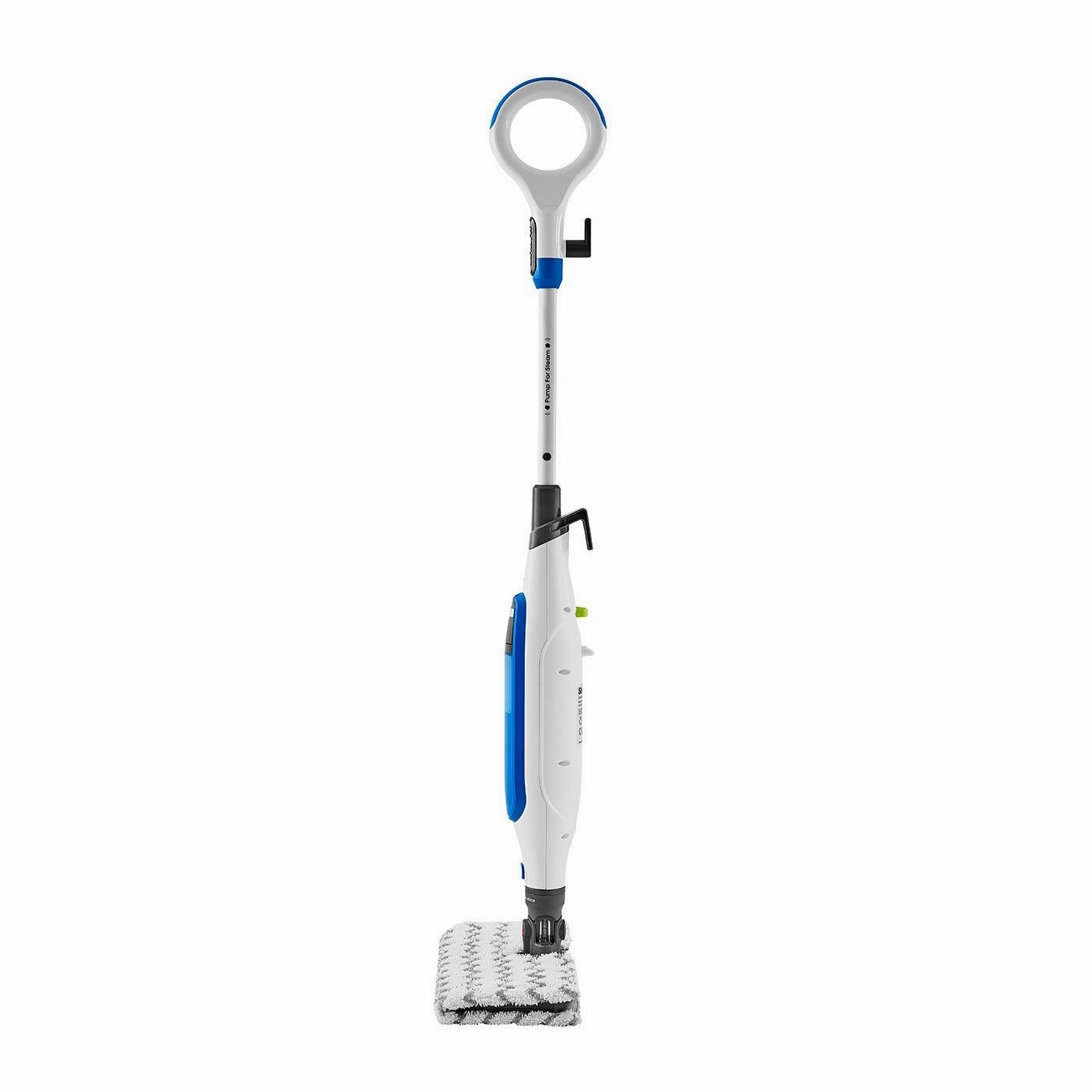 Shark Klik and Flip Manual Steam Pocket Mop - White & Blue | S6001UK