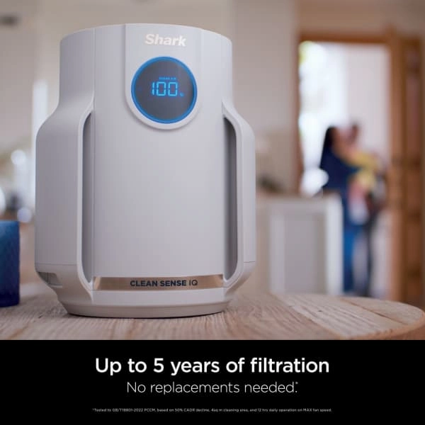 Shark NeverChange5 Air Purifier - Rotator White | HP072UK