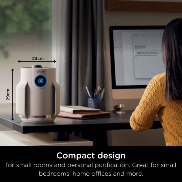 Shark NeverChange5 Air Purifier - Rotator White | HP072UK