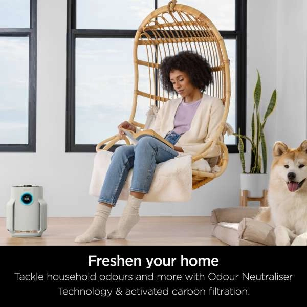 Shark NeverChange5 Air Purifier - Rotator White | HP072UK