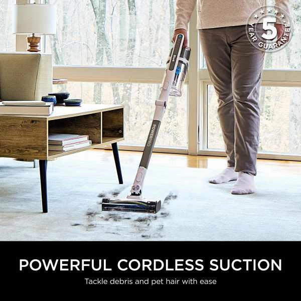 Shark PowerPro Pet Cordless Stick Vacuum - Java Metallic | IZ380UKT
