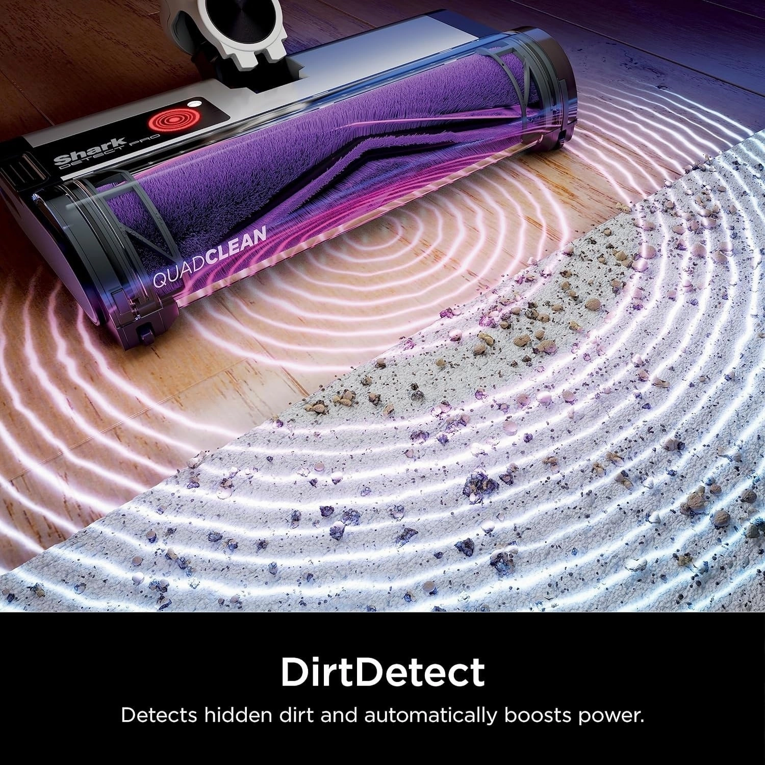 Shark R-IW1111 Detect Pro Cordless Stick Vacuum Grey/Brass Certified Refurbished