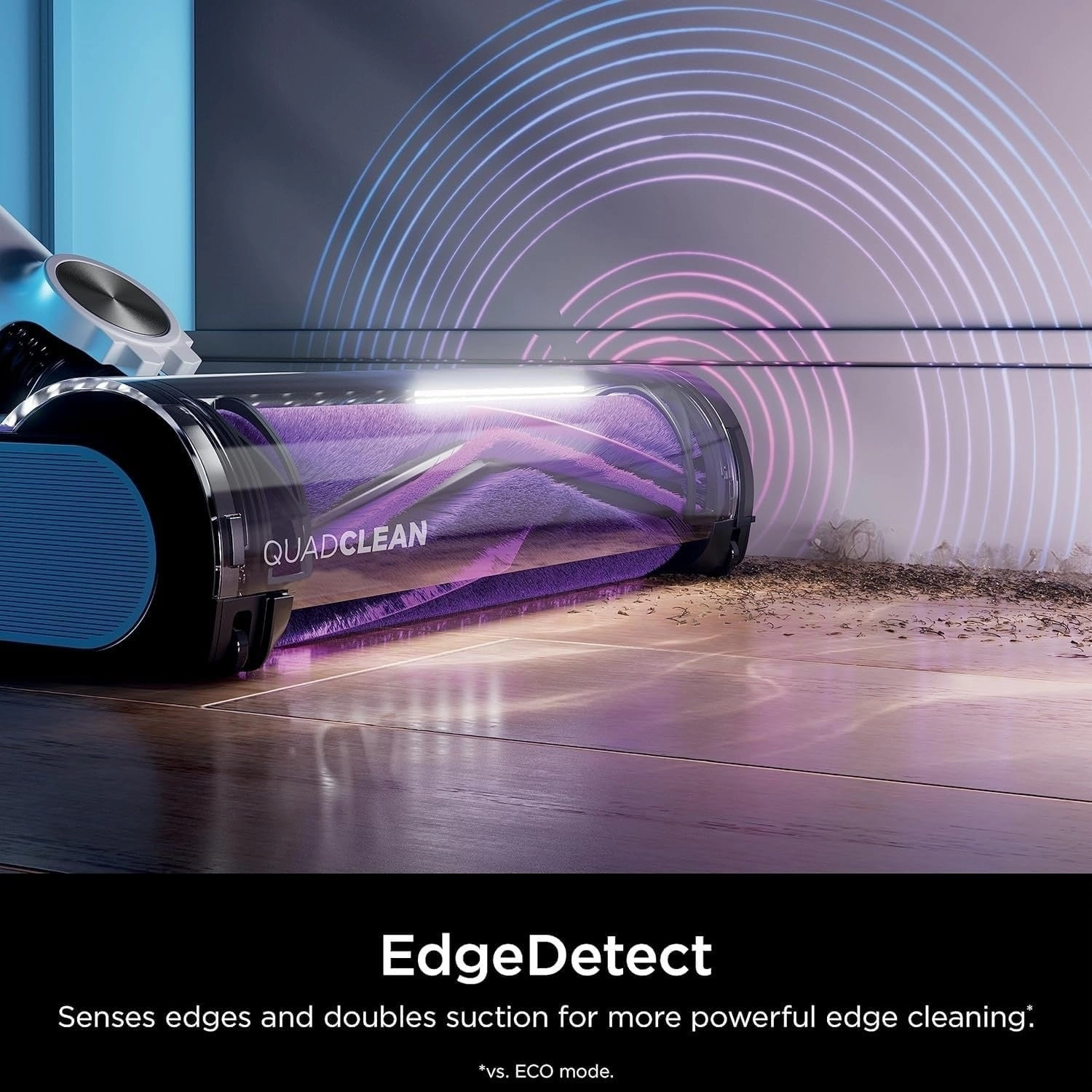 Shark R-IW1615QPR Detect Pro Cordless Stick Vacuum Purple -Certified Refurbished