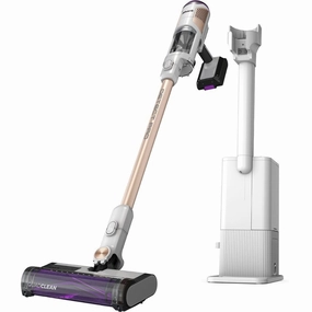 Shark R-IW3511 DirtDetect Pro Cordless Stick Vacuum. White/Brass - Certified Refurbished