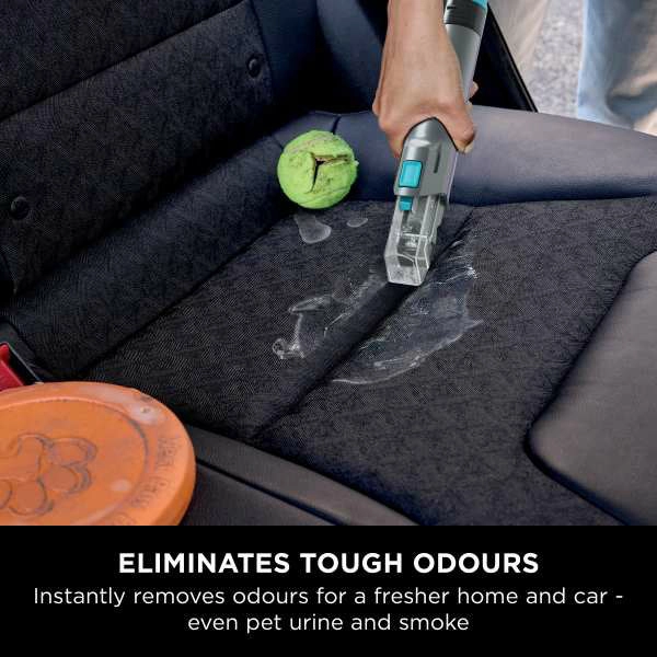 Shark StainStriker HairPro Pet Stain & Spot Vacuum Cleaner - Dark Silver & Force Fuscia | PX250UKT