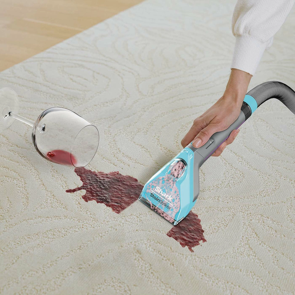 Shark StainStriker HairPro Pet Stain & Spot Vacuum Cleaner - Dark Silver & Force Fuscia | PX250UKT