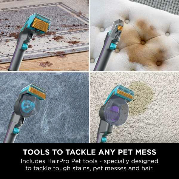 Shark StainStriker HairPro Pet Stain & Spot Vacuum Cleaner - Dark Silver & Force Fuscia | PX250UKT