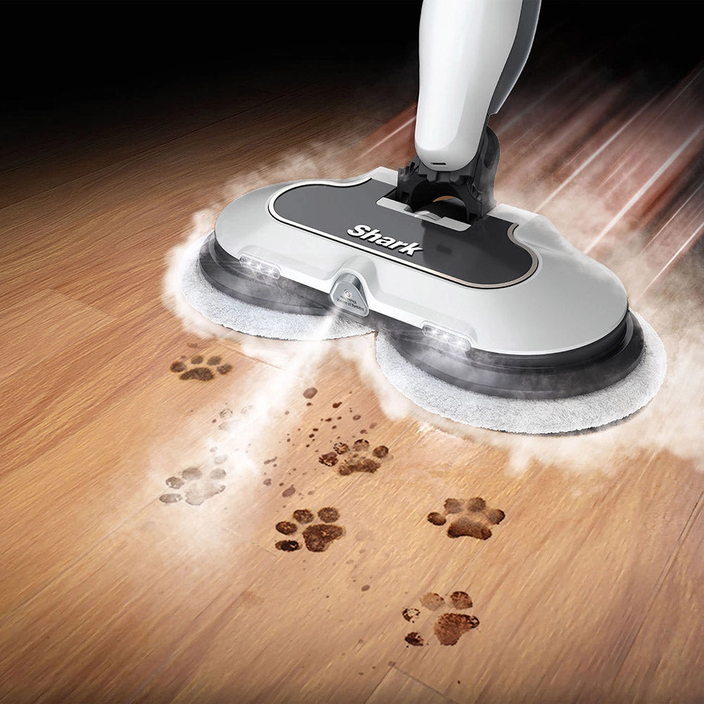 Shark Steam & Scrub Automatic Steam Mop - White & Grey | S8201UK