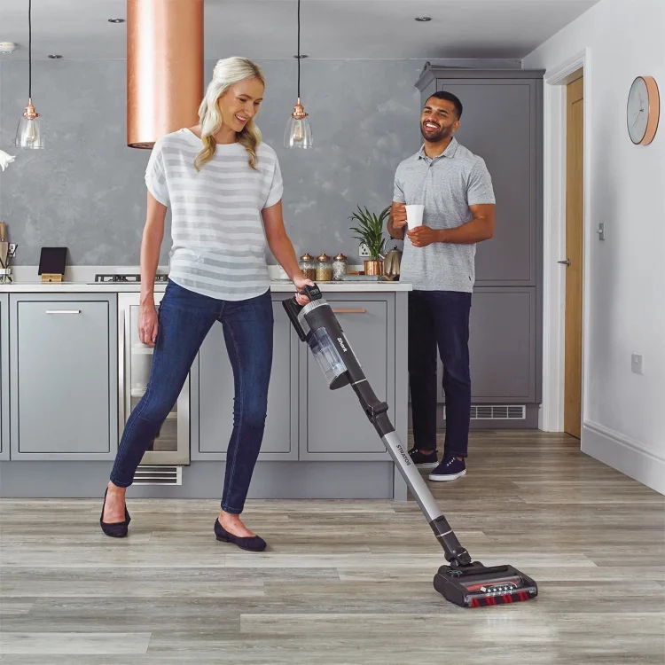 Shark Stratos 0.7L Anti Hair Wrap Plus Pet Pro Cordless Vacuum Cleaner - Charcoal Grey & Silver | IZ420UKT