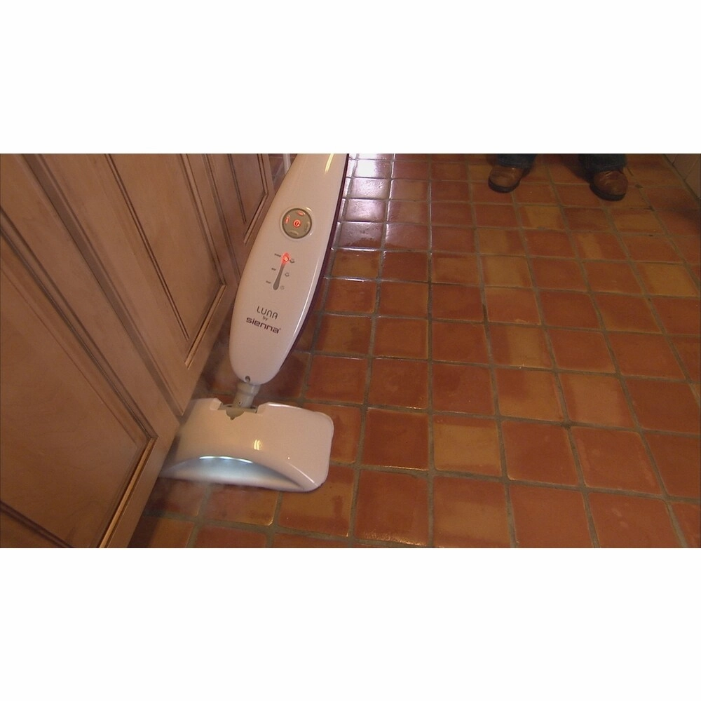Sienna Luna Sonic Micro-Pulse Steam Mop - Purple