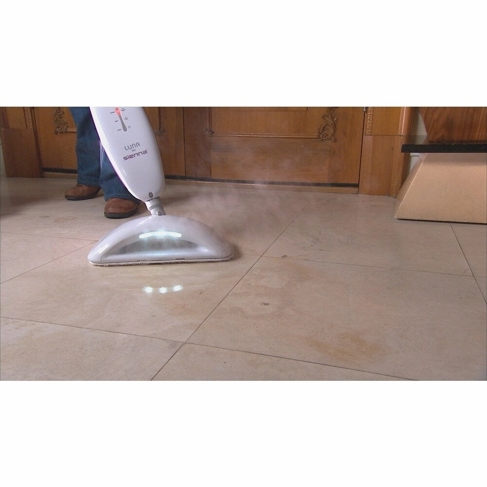 Sienna Luna Sonic Micro-Pulse Steam Mop - Purple