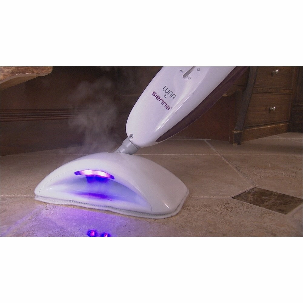 Sienna Luna Sonic Micro-Pulse Steam Mop - Purple