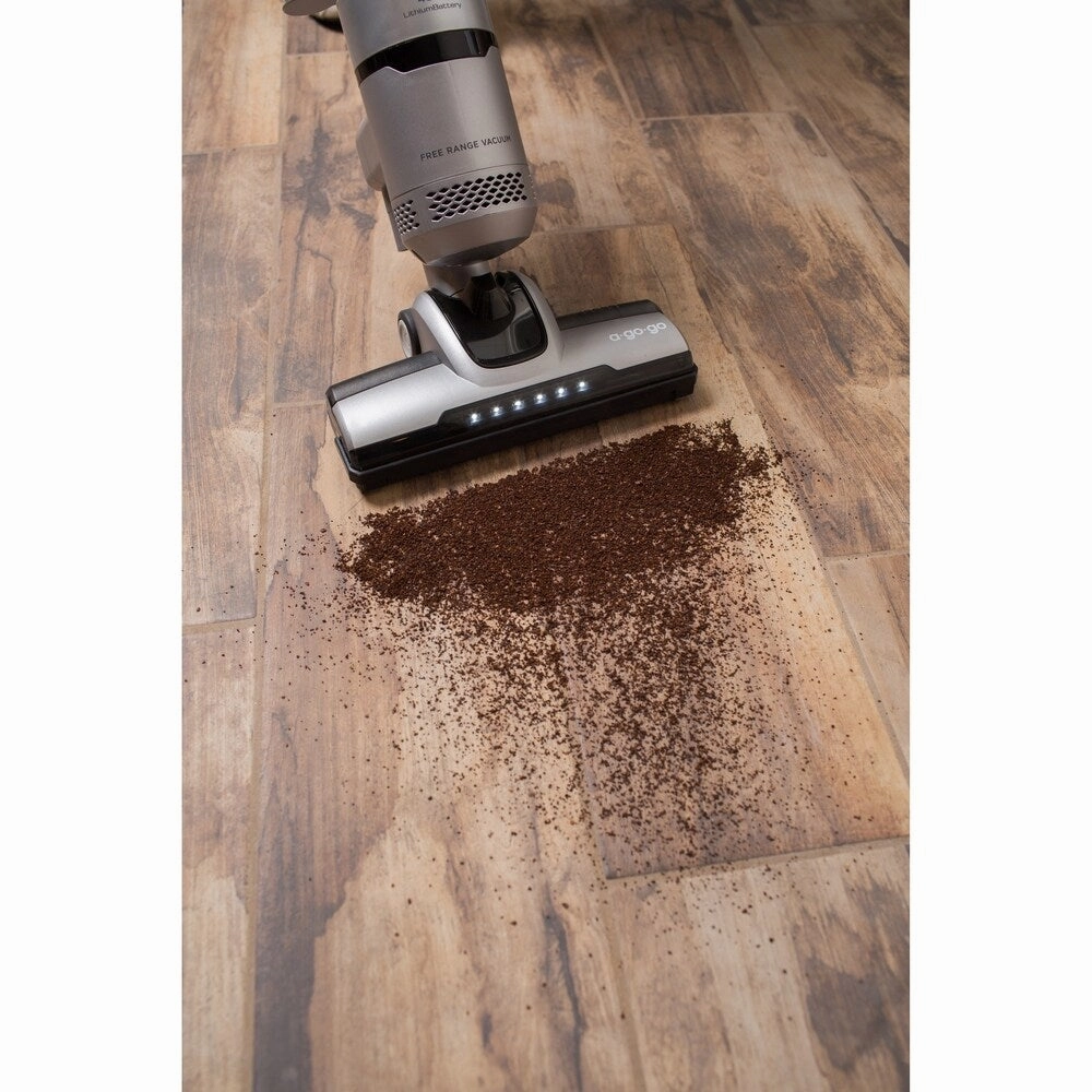 Simplicity Vacuums A-Go-Go Cordless Broom Vacuum Cleaner