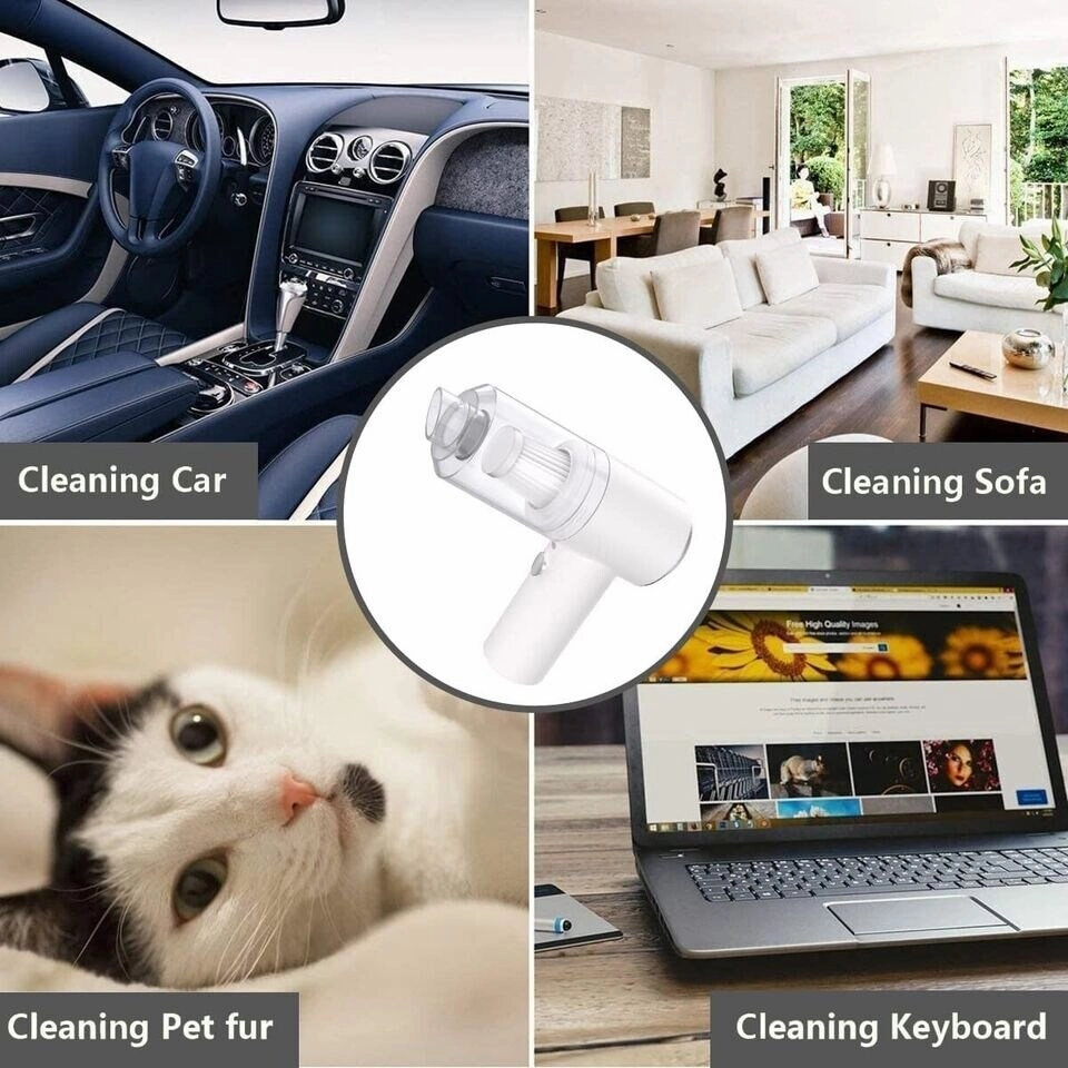 Small Mini Cordless Handheld Vacuum Cleaner