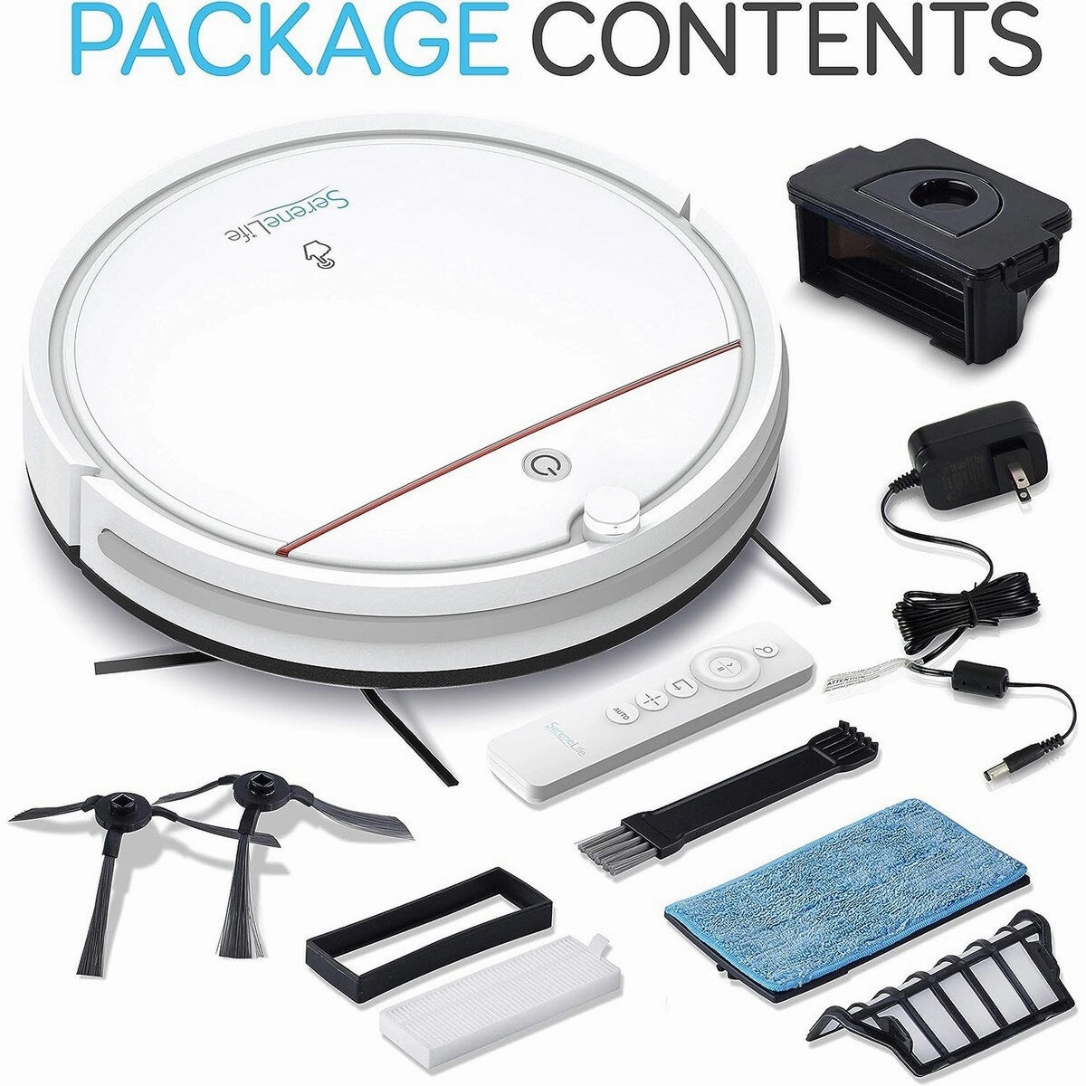 Smart Robot Vacuum Cleaner with Remote Control