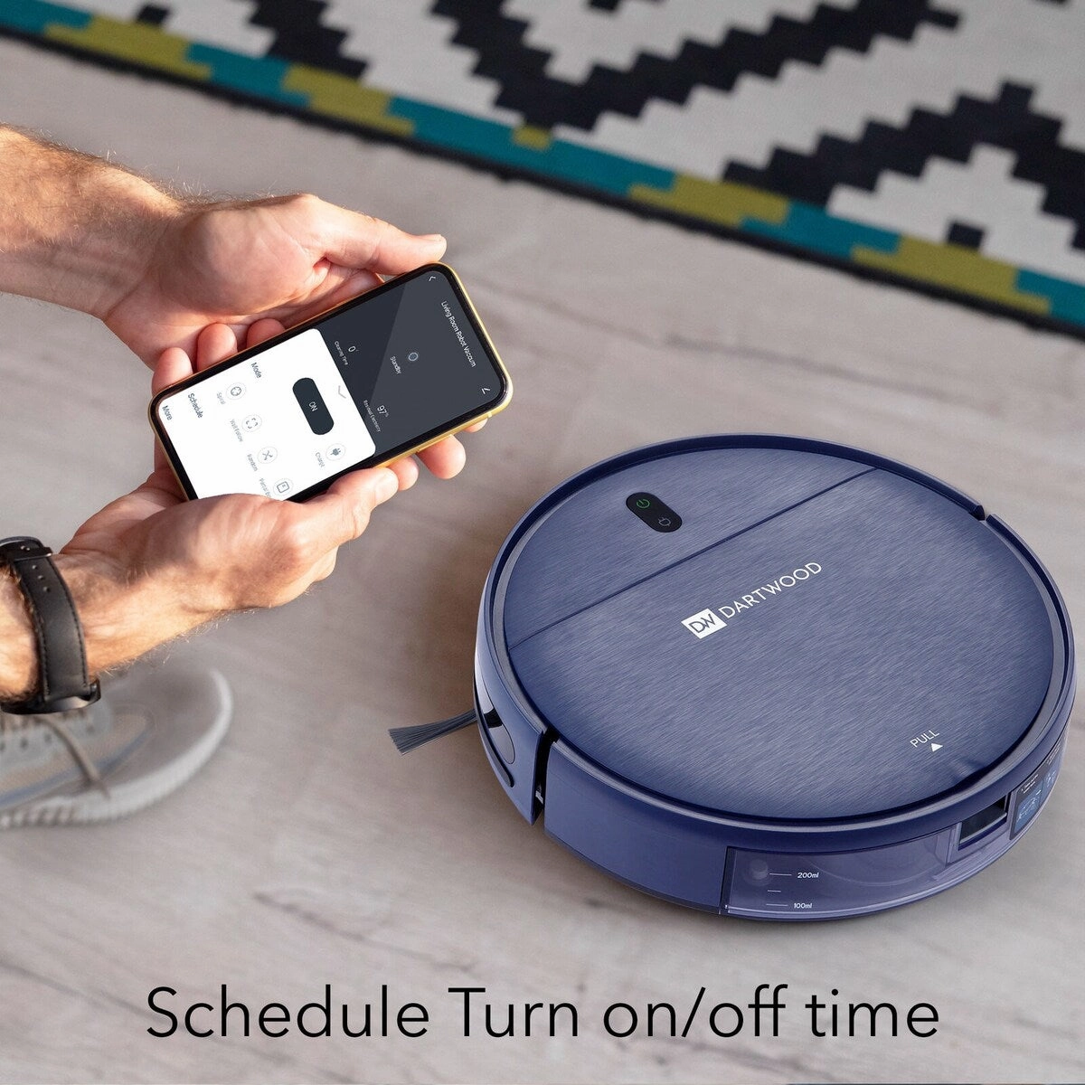 Smart Wi-Fi Robot Vacuum and Mop