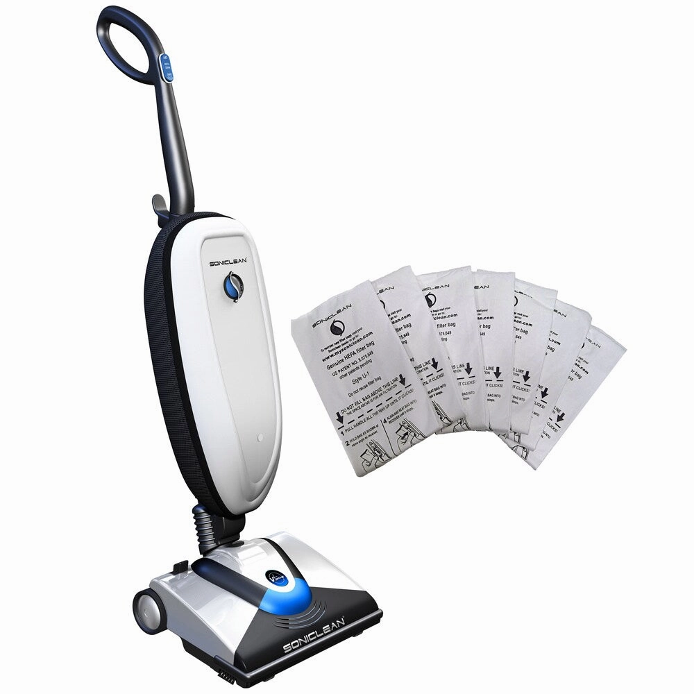 Soniclean VTplus Upright Vacuum w/ Bonus Supply of HEPA Bags (Refurbished)