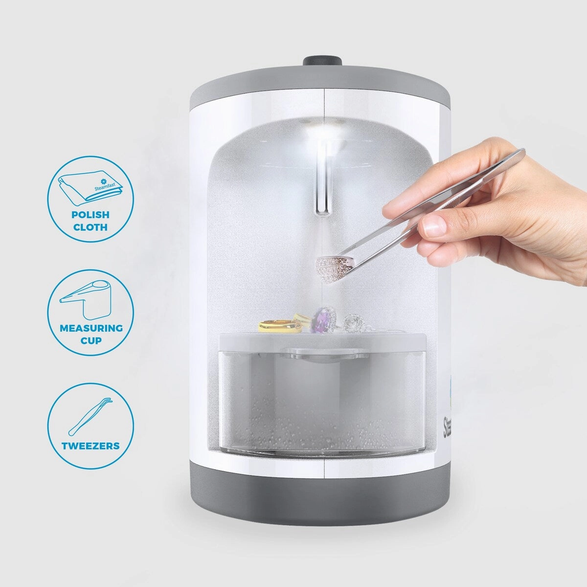 Steamfast SF-1000 JULE Steam Jewelry Cleaner