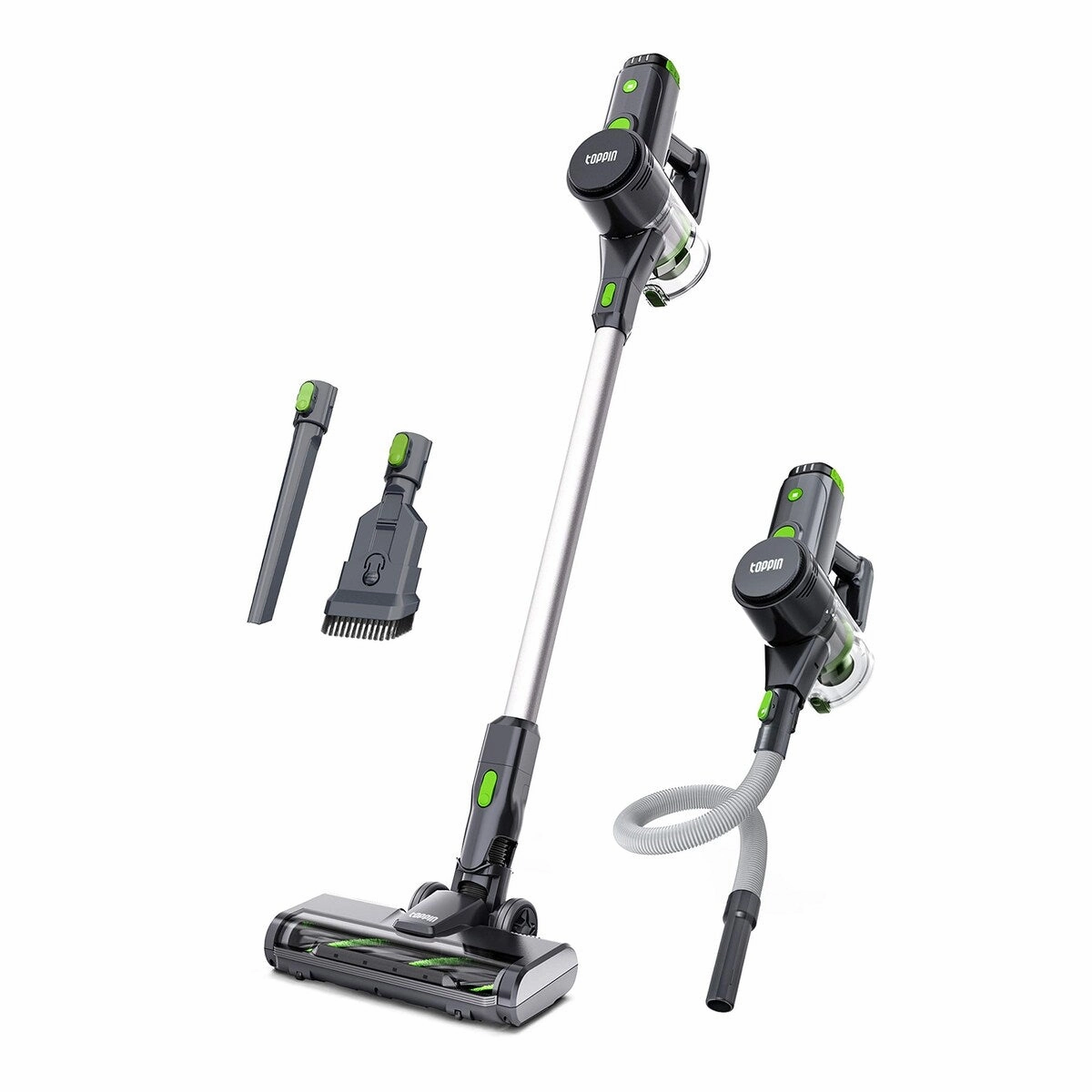 Stick Vacuum Cleaner - 23KPa Powerful Suction 8 in 1 Lightweight