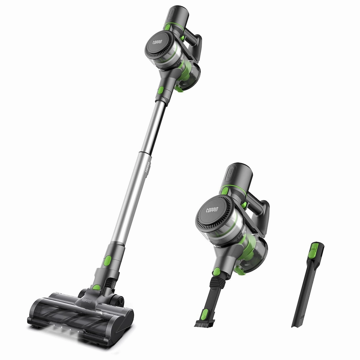 Stick Vacuum Cleaner Cordless - Tangle-Free 6 in 1 Powerful 12Kpa