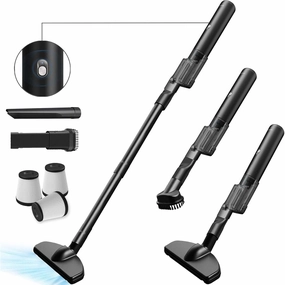 Stick Vacuum Cordless with 20Kpa Powerful Suction. Mini Vacuum Cleaner. Lightweight Vacuum with 4000mAh