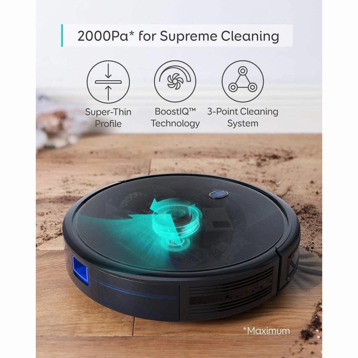 Super Thin Robot Vacuum 11S MAX