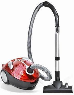Tattoo Crimson Bouquet Bagged Canister Vacuum