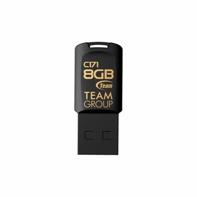 Team C171 8GB USB 2.0 Flash Drive - Black | 035256