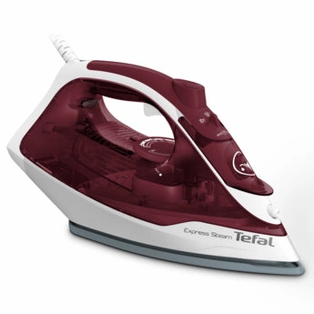 Tefal Express 2600W Steam Iron - White & Ruby Red | FV2869G0