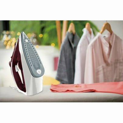 Tefal Express 2600W Steam Iron - White & Ruby Red | FV2869G0