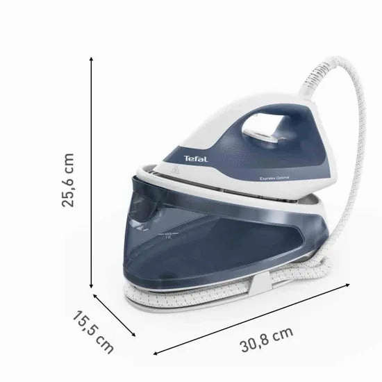 Tefal Express Optimal Steam Generator Iron - Blue | SV4110G0
