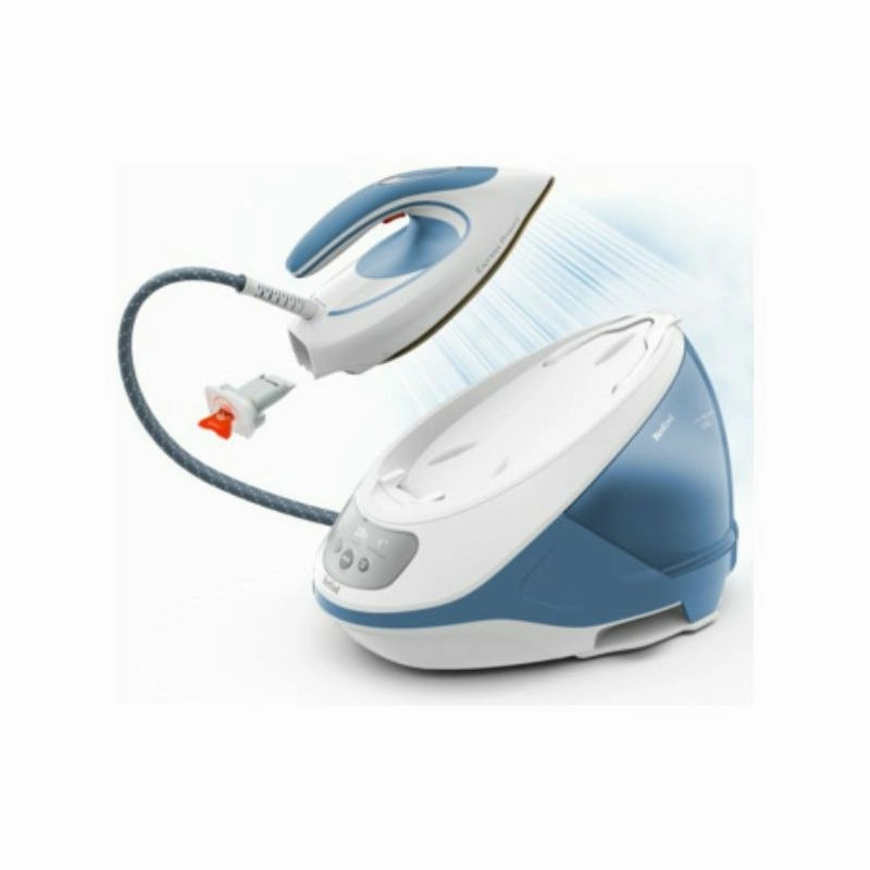 Tefal Express Protect 2800W Steam Generator Iron - White & Aqua | SV9202G0