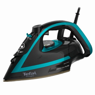 Tefal Puregliss Auto Shut-Off 3000W Steam Iron - Black & Blue | FV8066GO