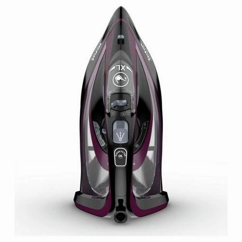 Tefal Ultimate Pure FV9830 3000W Steam Generator Iron - Black & Purple | FV9830G0