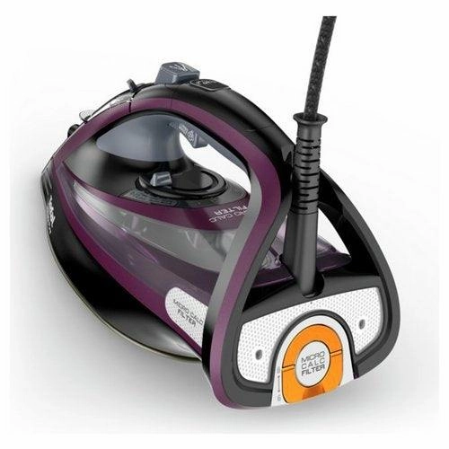 Tefal Ultimate Pure FV9830 3000W Steam Generator Iron - Black & Purple | FV9830G1