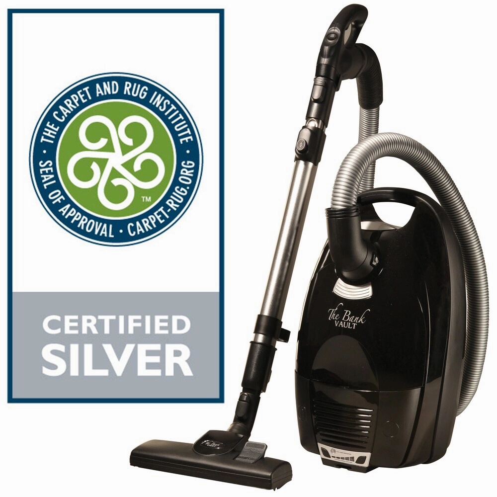 The BANK Vault German Barefoot Clean HEPA Filtration Canister Vacuum