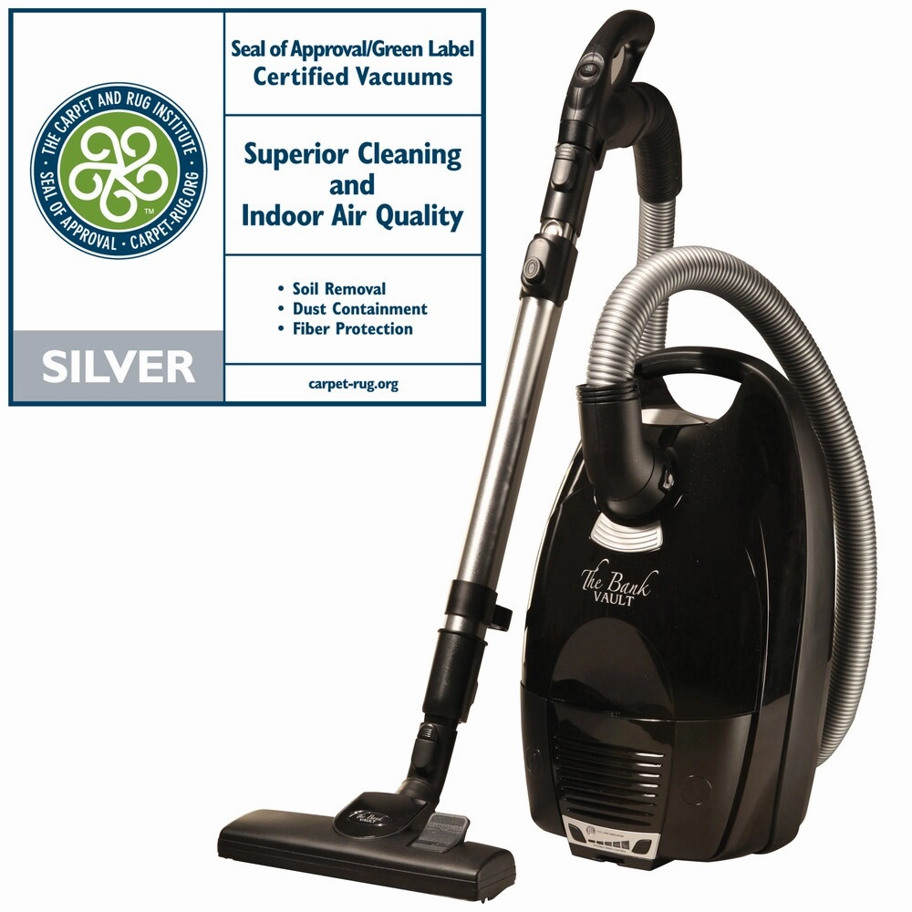 The BANK Vault German Barefoot Clean HEPA Filtration Canister Vacuum