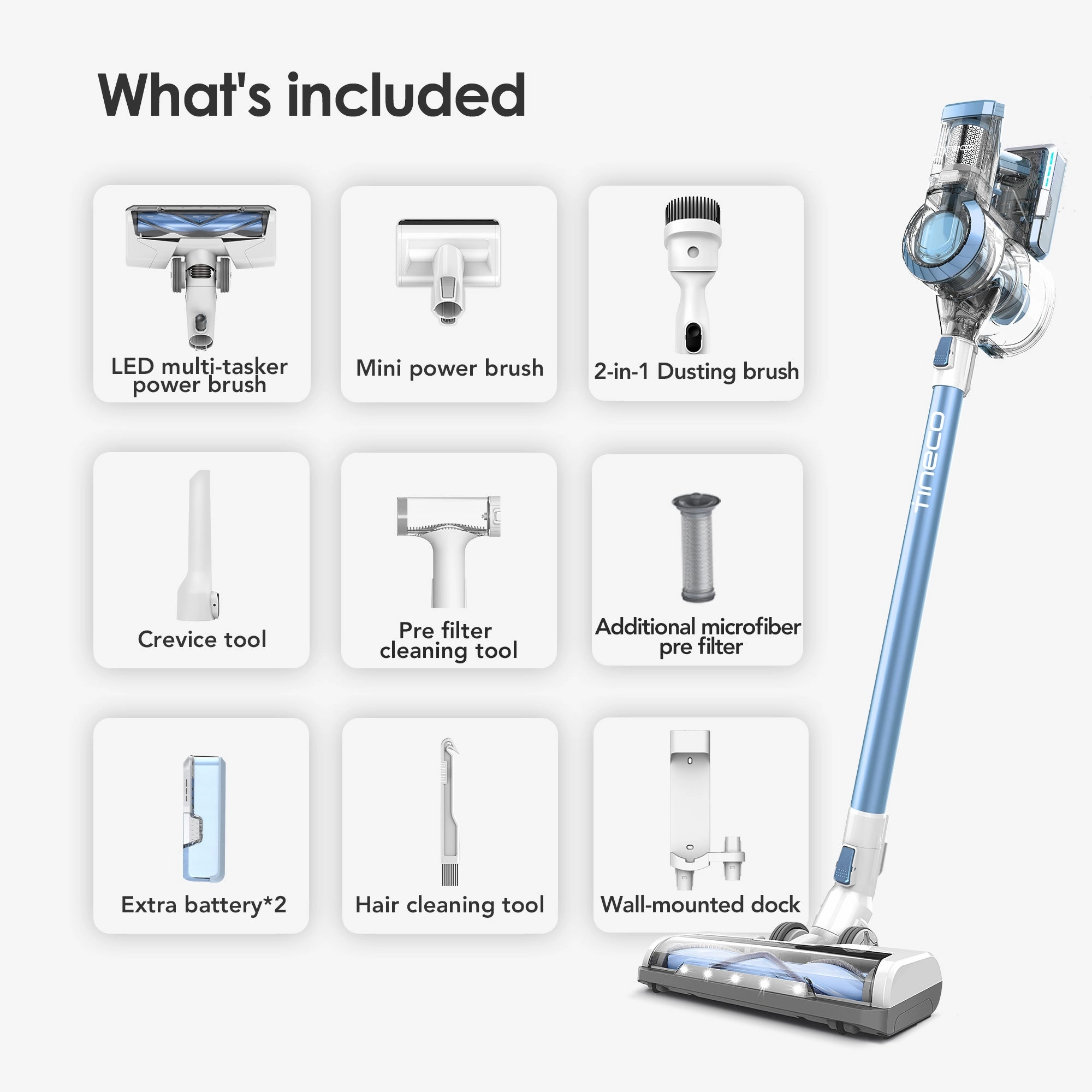 Tineco A11 Hero EX Stick/Handheld Vacuum Cleaner