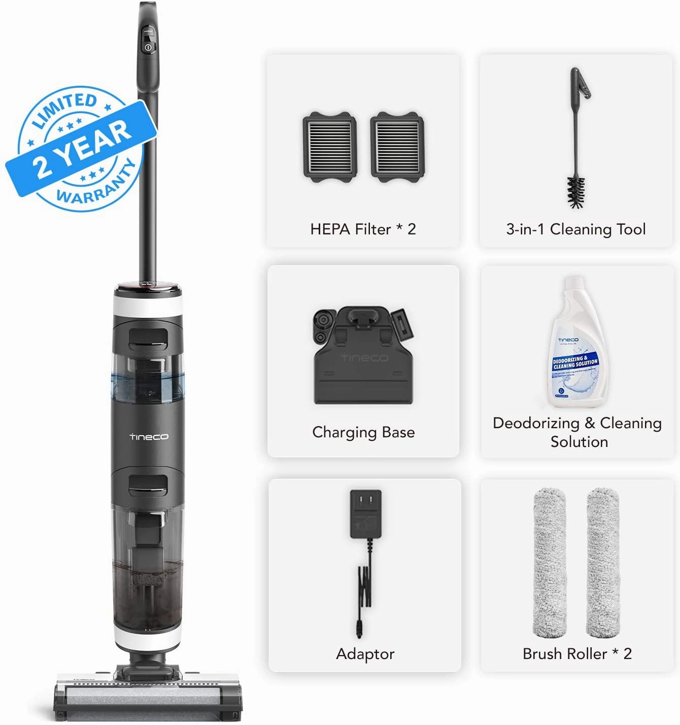 Tineco FLOOR ONE S3 Smart Wet Dry Vacuum Cleaner