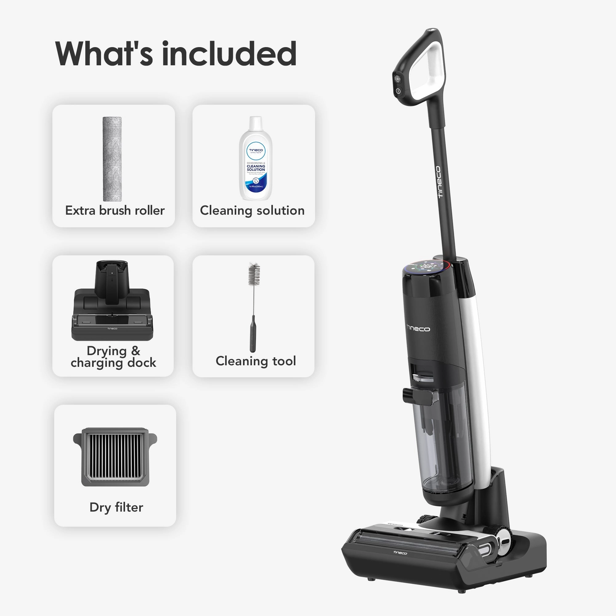 Tineco FLOOR ONE S7 FlashDry Smart Wet Dry Vacuum Cleaner