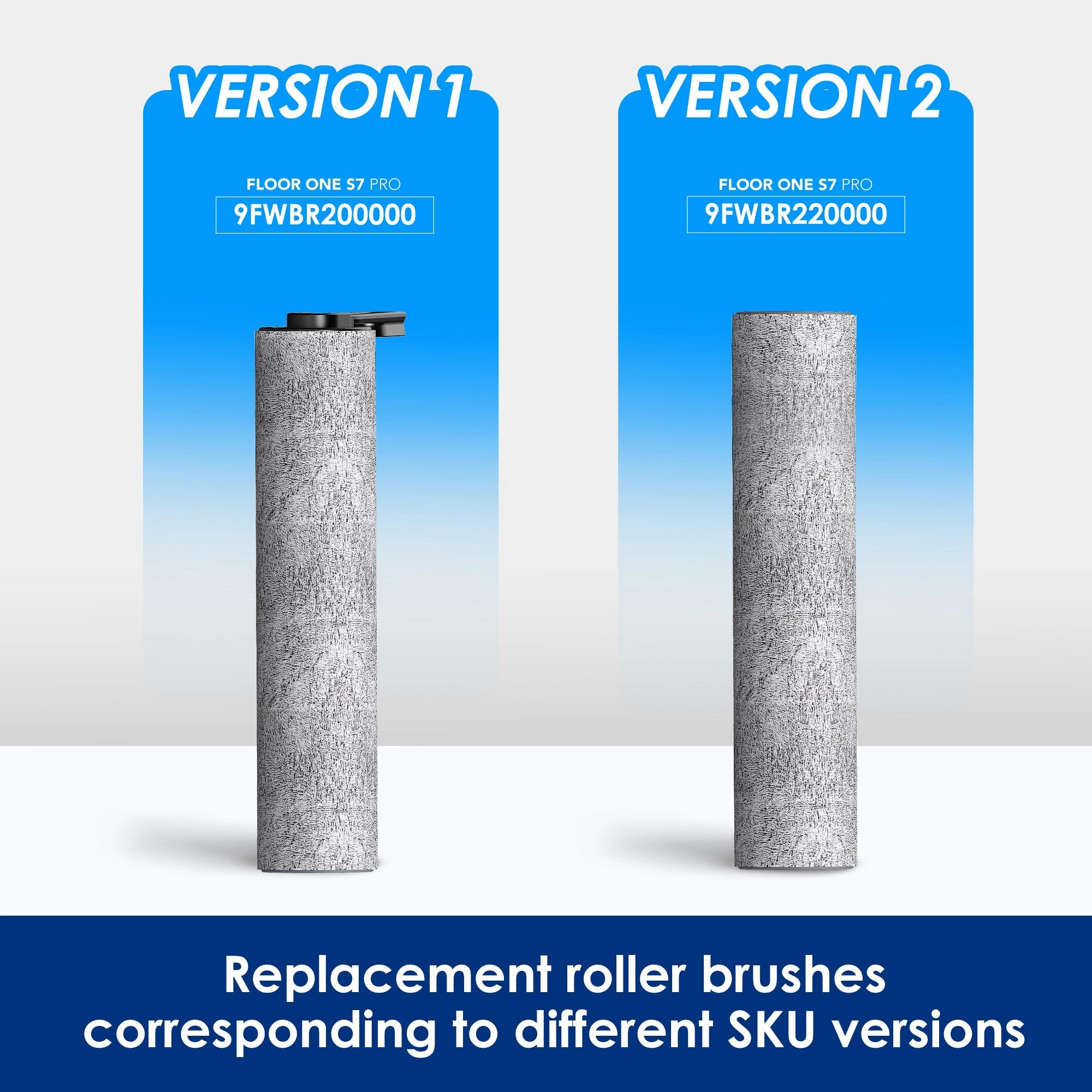 Tineco FLOOR ONE S7 PRO/S5/S5 PRO 2/Stretch S6/S7 Flashdry/Switch S7 Replacement Brush Roller