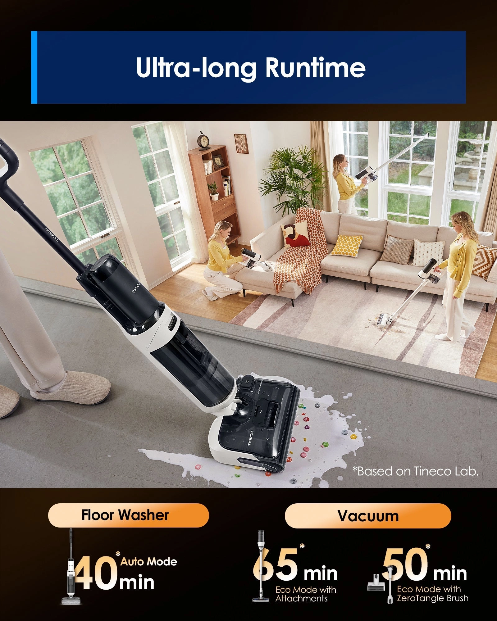 Tineco FLOOR ONE SWITCH S6 Stretch Wet Dry Vacuum Cleaner