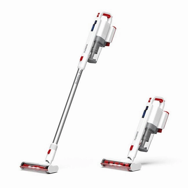 Turbro Doubtfire D16 Bagless Stick Vacuum White/Red