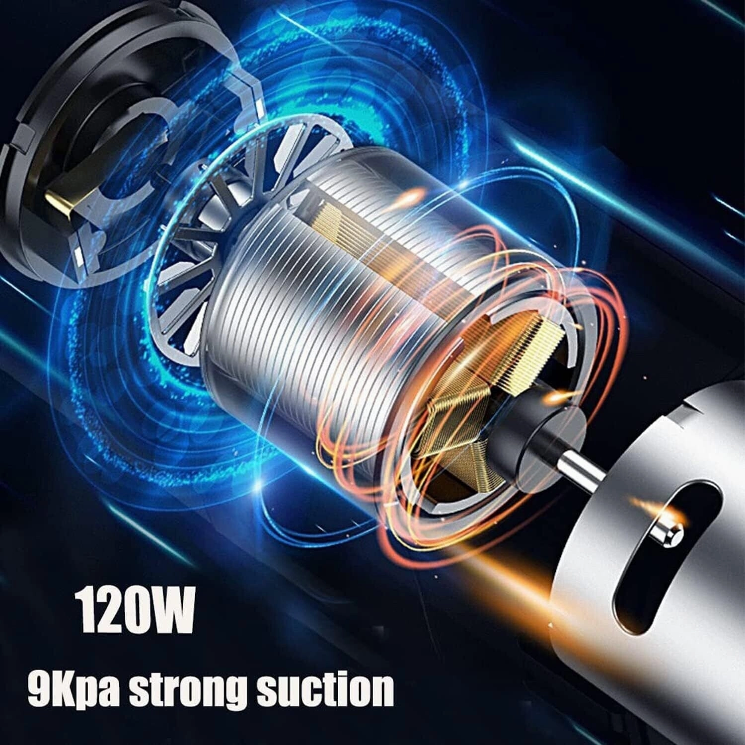 Upgraded Rechargeable Wet&Dry Car Vacuum Cleaner