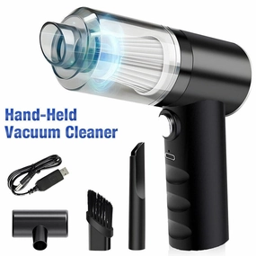 Upgraded Rechargeable Wet&Dry Car Vacuum Cleaner