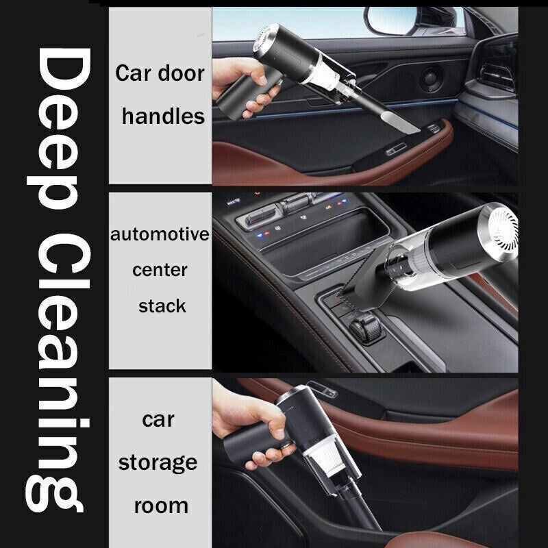 Upgraded Rechargeable Wet&Dry Car Vacuum Cleaner