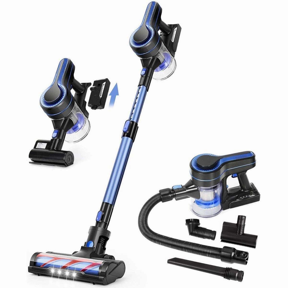Upright Bagless Cordless Vacuum Cleaner