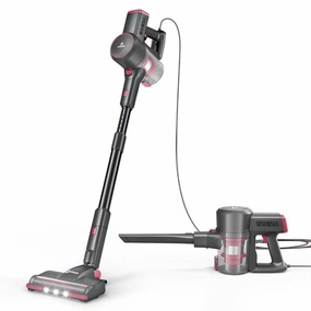 Vacuum Cleaner. 20Kpa Stick Vacuum with Self-Standing. Dual-HEPA